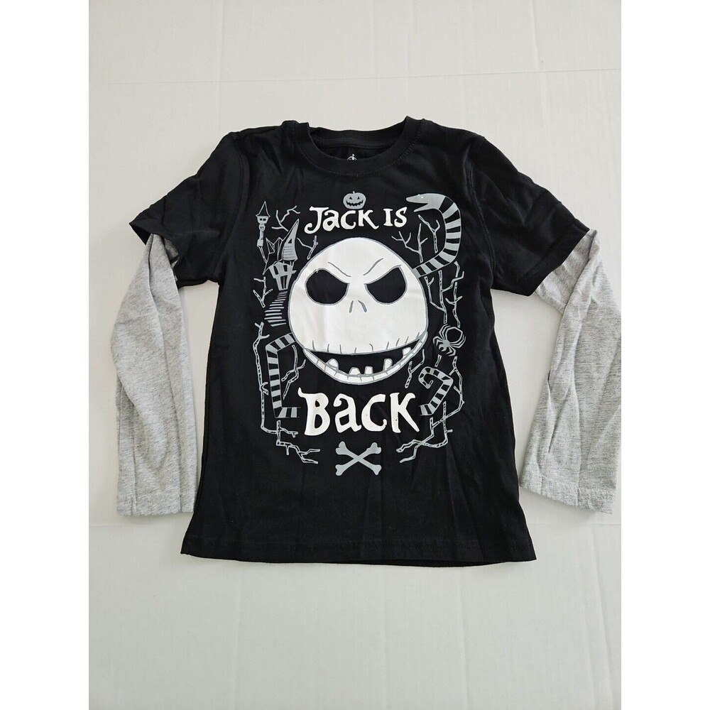 Jack Skellington TNBC Size 7/8 LS Shirt Disney